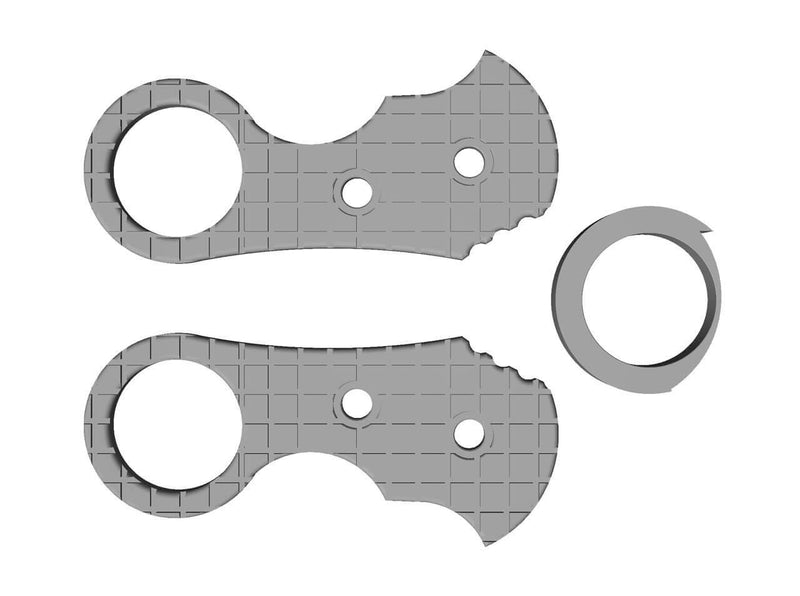 Böker Plus Urd 2.0 Kleiner Ringgriff 3D-Modell
