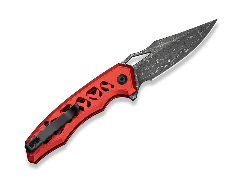 CIVIVI Anaaki Damascus Red Aluminum