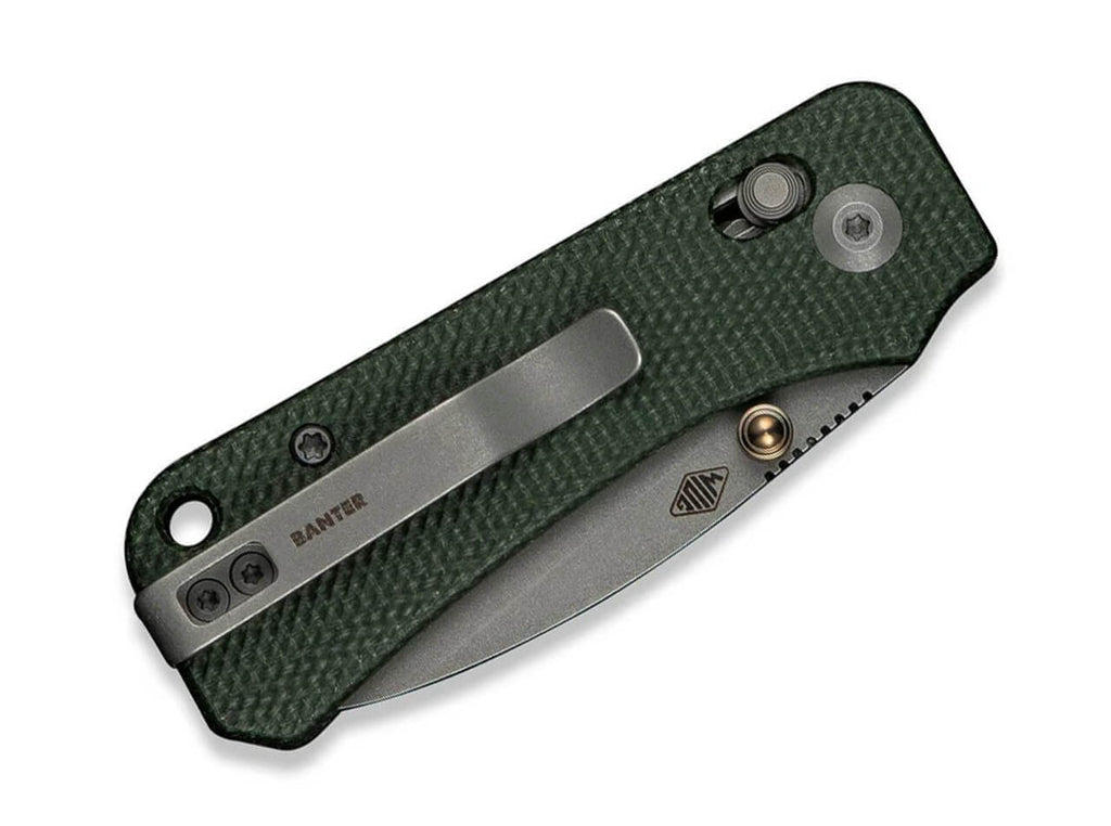 Baby Banter 2 Nitro-V Micarta Green