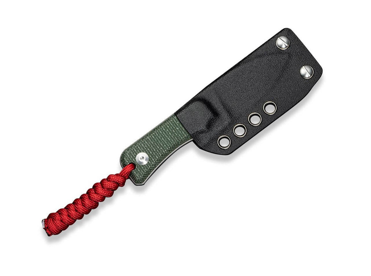 Baby Banter Fixed Nitro-V Micarta Green