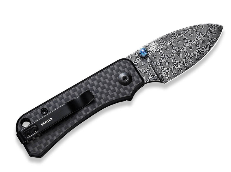 CIVIVI Baby Banter G10 CF Black Damascus