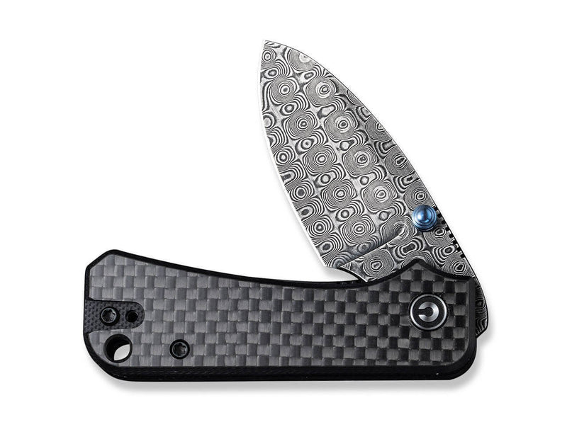 CIVIVI Baby Banter G10 CF Black Damascus