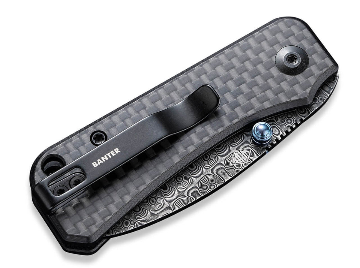 Baby Banter G10 CF Black Damascus