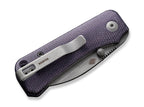 Baby Banter Wharncliffe Micarta Purple