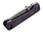 Baby Banter Wharncliffe Micarta Purple