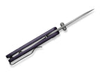 Baby Banter Wharncliffe Micarta Purple