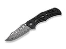 CIVIVI Biophase Damascus Black Aluminum & G10