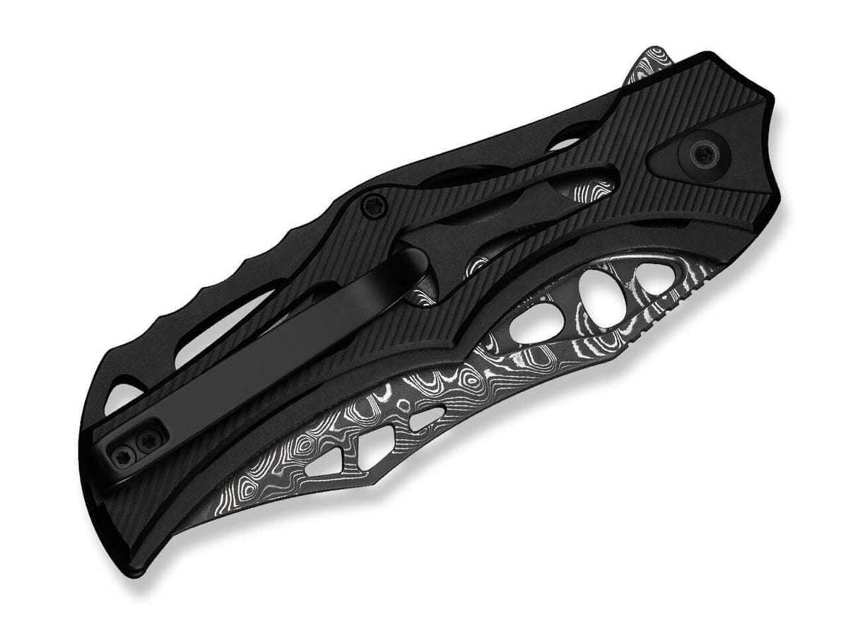Biophase Damascus Black Aluminum & G10