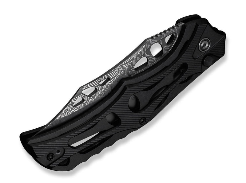 CIVIVI Biophase Damascus Black Aluminum & G10