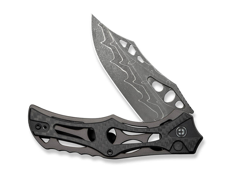 CIVIVI Biophase Damascus Gray Aluminum CF