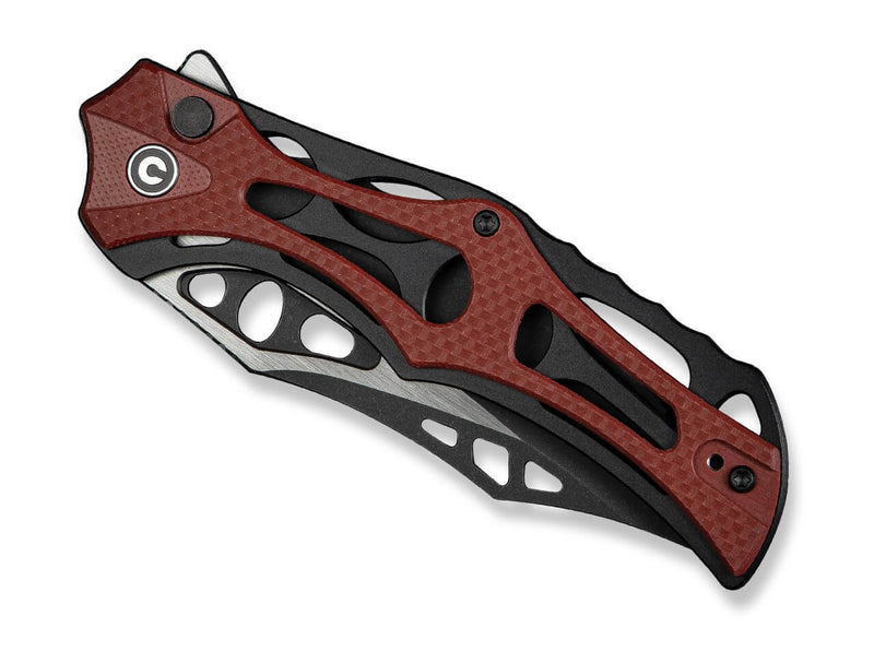 CIVIVI Biophase Nitro-V Black Aluminum G10 Burgundy