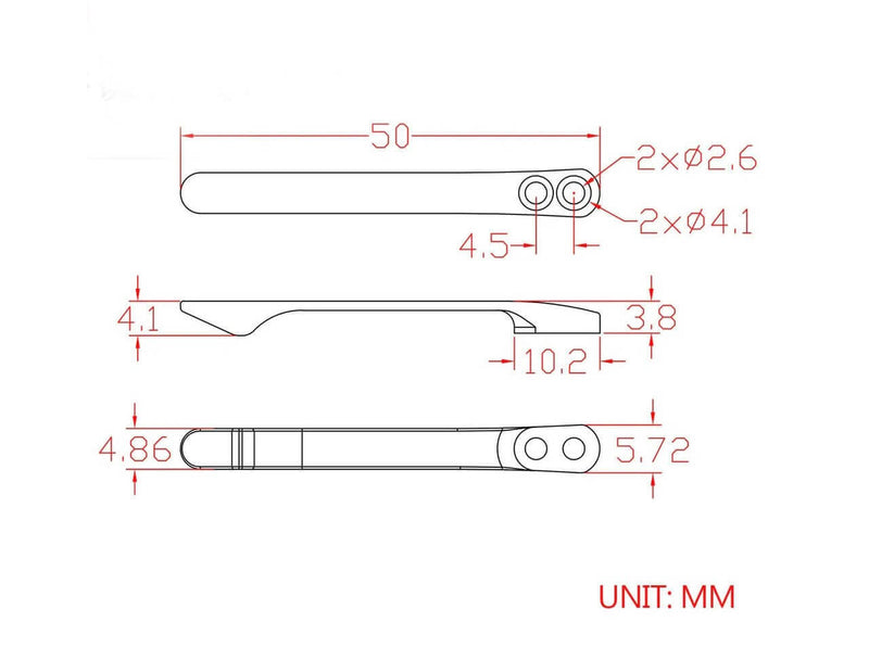 CIVIVI Black Titanium Clip T001B