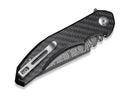 CIVIVI Bluetick Damascus Carbon & G10