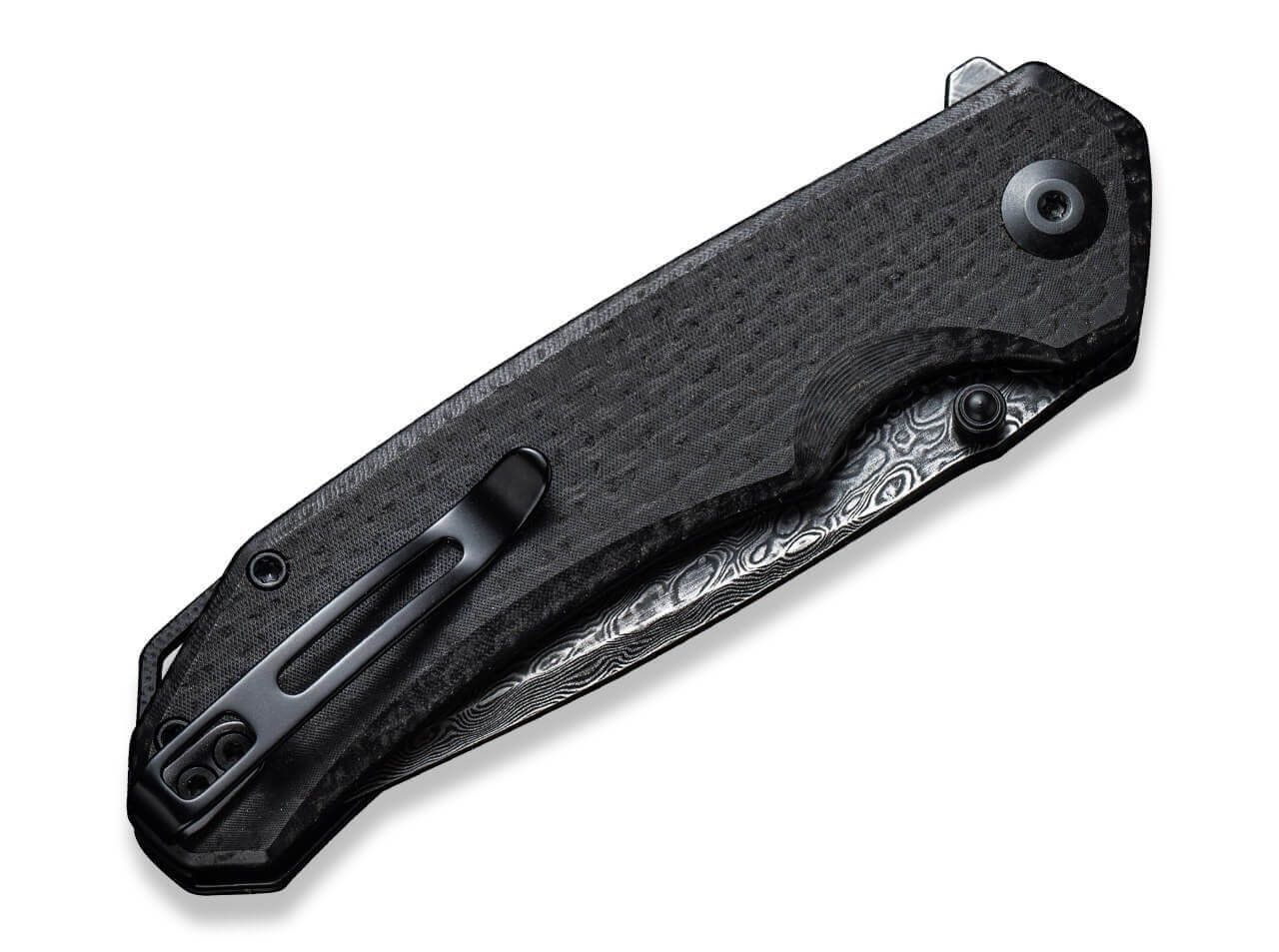 Brazen Damascus Micarta Black