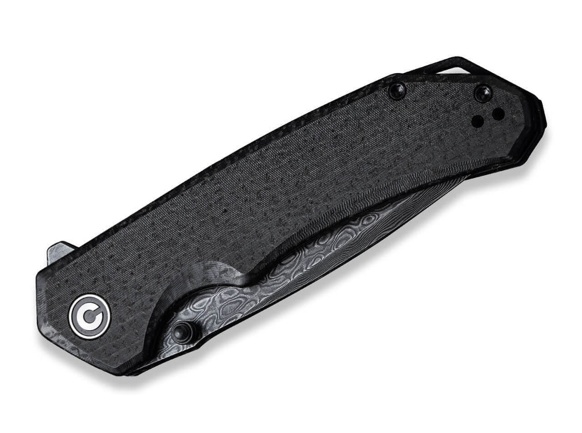 Brazen Damascus Micarta Black