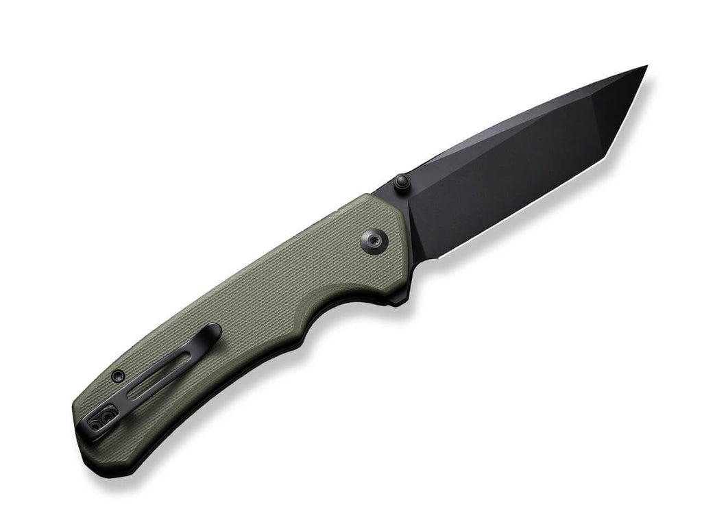 Button Lock Brazen G10 OD Green