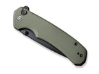 Button Lock Brazen G10 OD Green