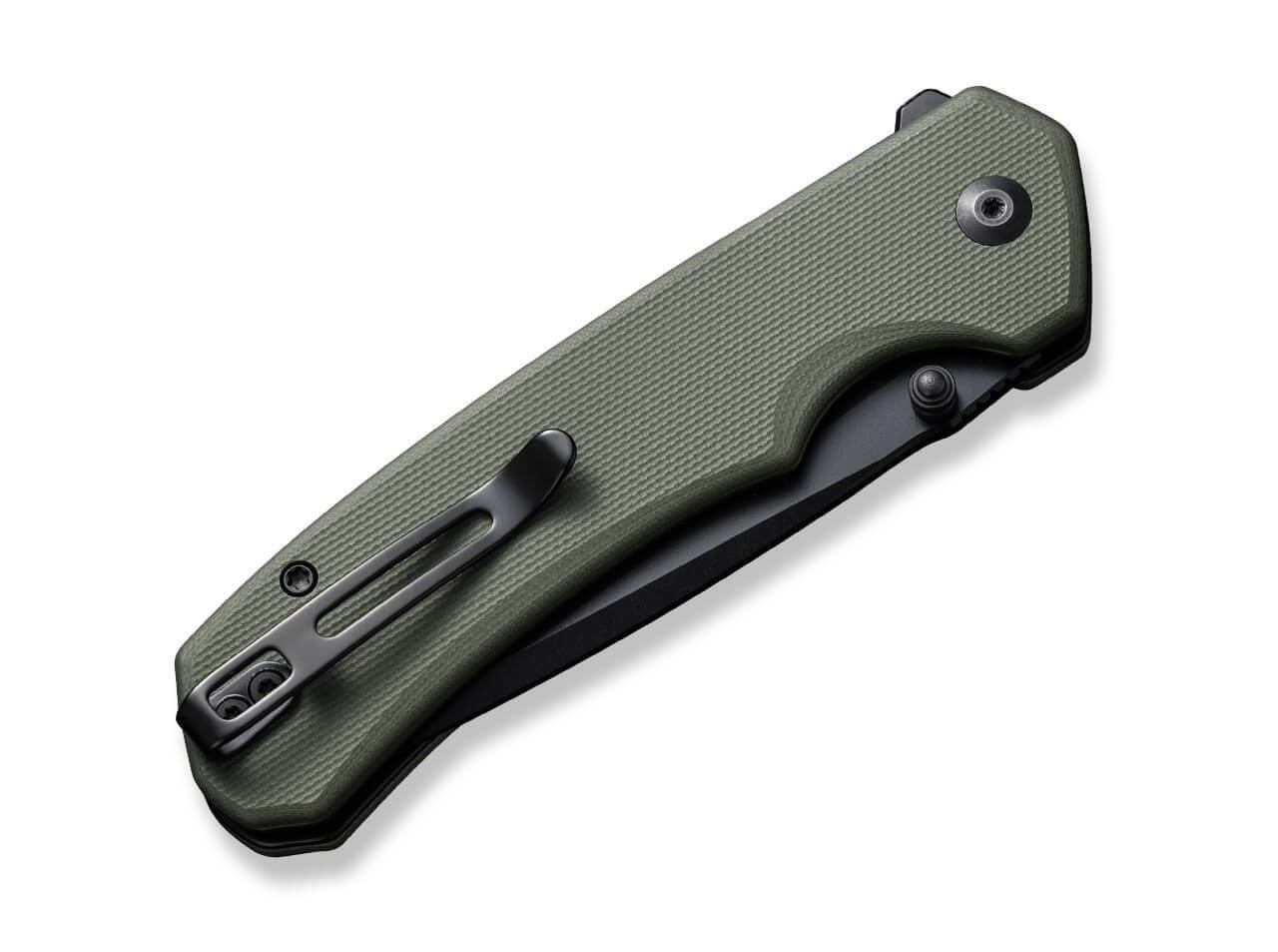 Button Lock Brazen G10 OD Green