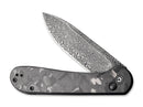 CIVIVI Button Lock Elementum Damascus CF