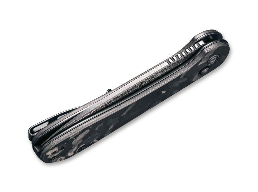 Button Lock Elementum Damascus CF