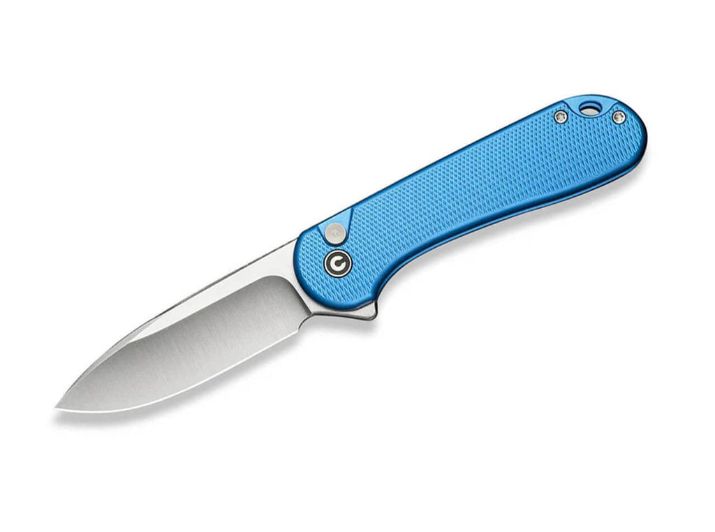 Button Lock Elementum II Aluminum Blue