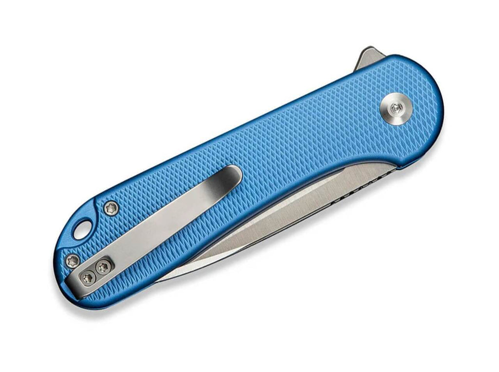 Button Lock Elementum II Aluminum Blue