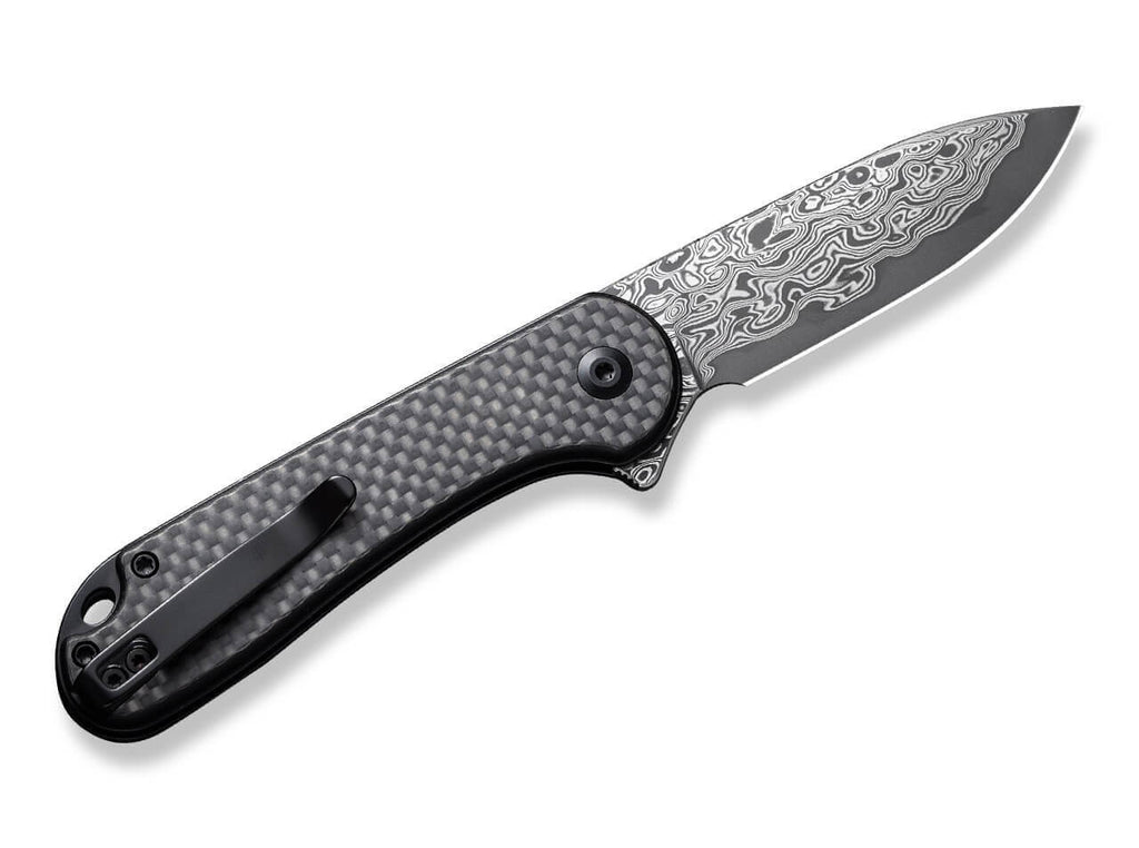 Button Lock Elementum II CF Damascus