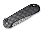 Button Lock Elementum II CF Damascus