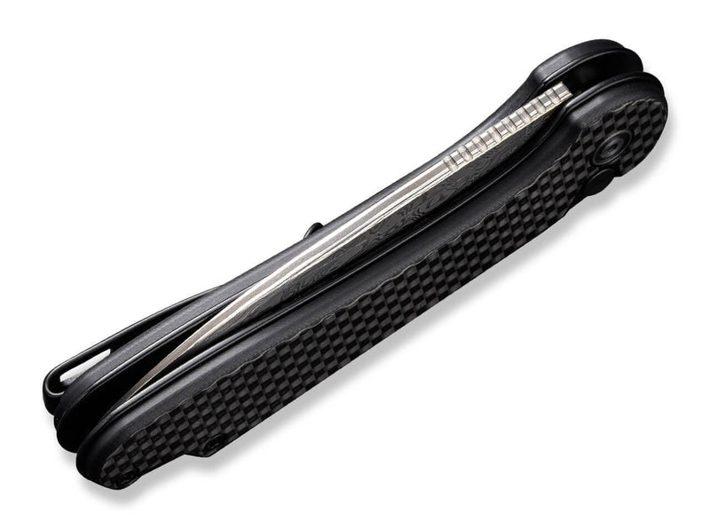 CIVIVI Button Lock Elementum II CF Damascus