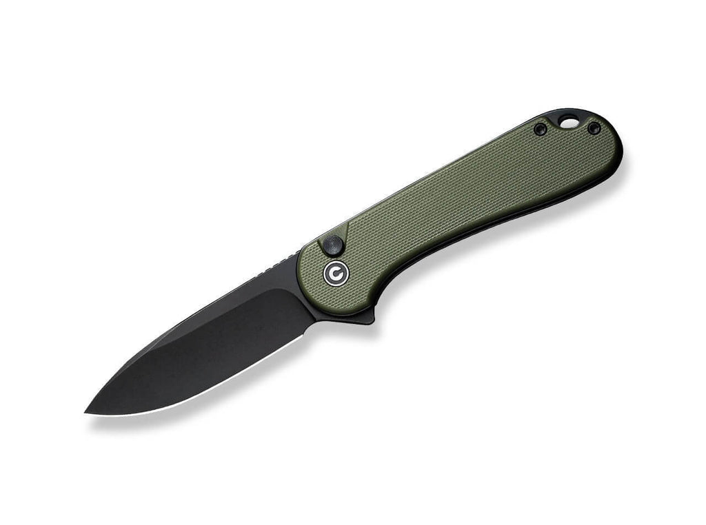 Button Lock Elementum II G10 OD Green