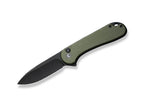 Button Lock Elementum II G10 OD Green