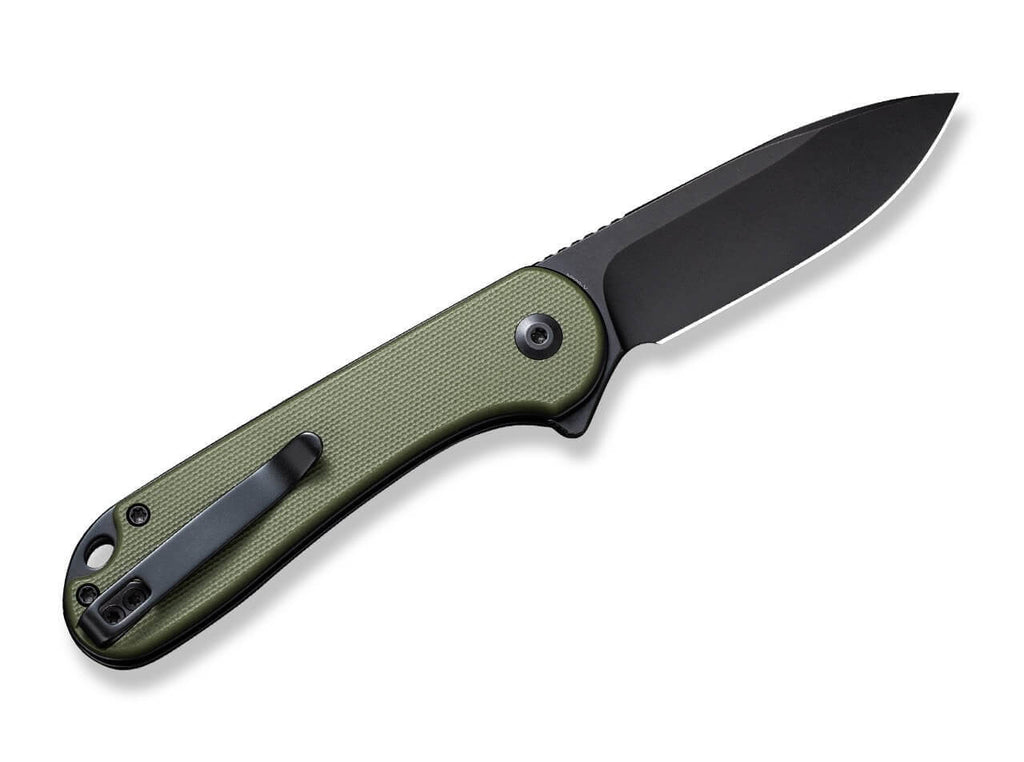 Button Lock Elementum II G10 OD Green