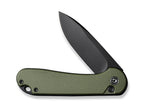 Button Lock Elementum II G10 OD Green