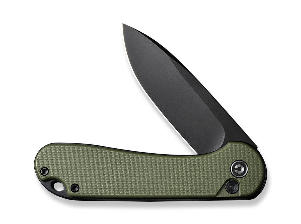 Button Lock Elementum II G10 OD Green