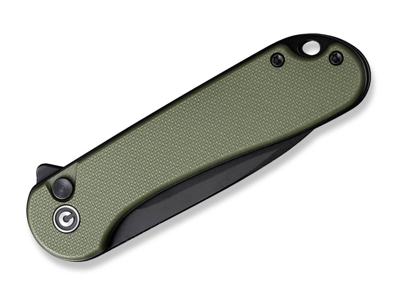 Button Lock Elementum II G10 OD Green