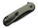 CIVIVI Button Lock Elementum II G10 OD Green