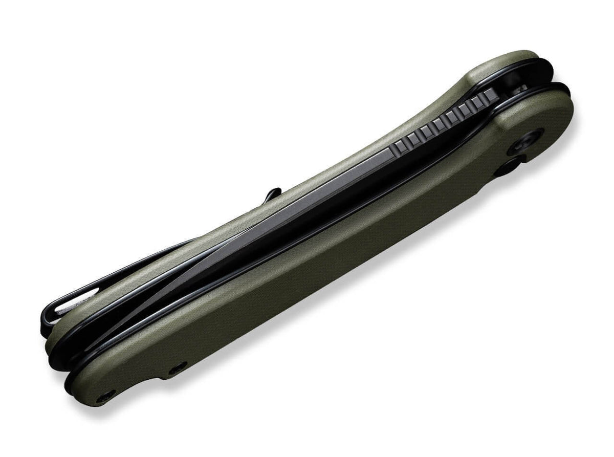 Button Lock Elementum II G10 OD Green