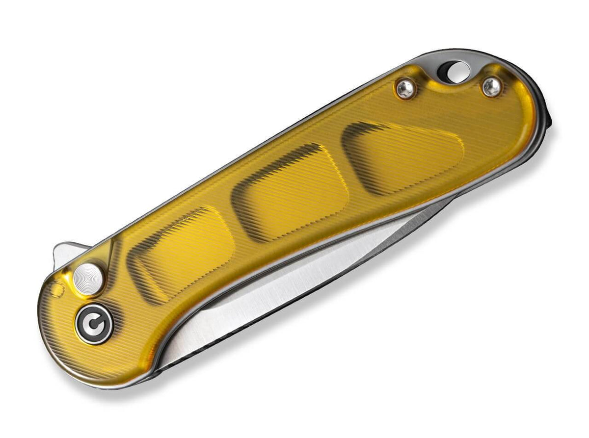Button Lock Elementum II Ultem Amber