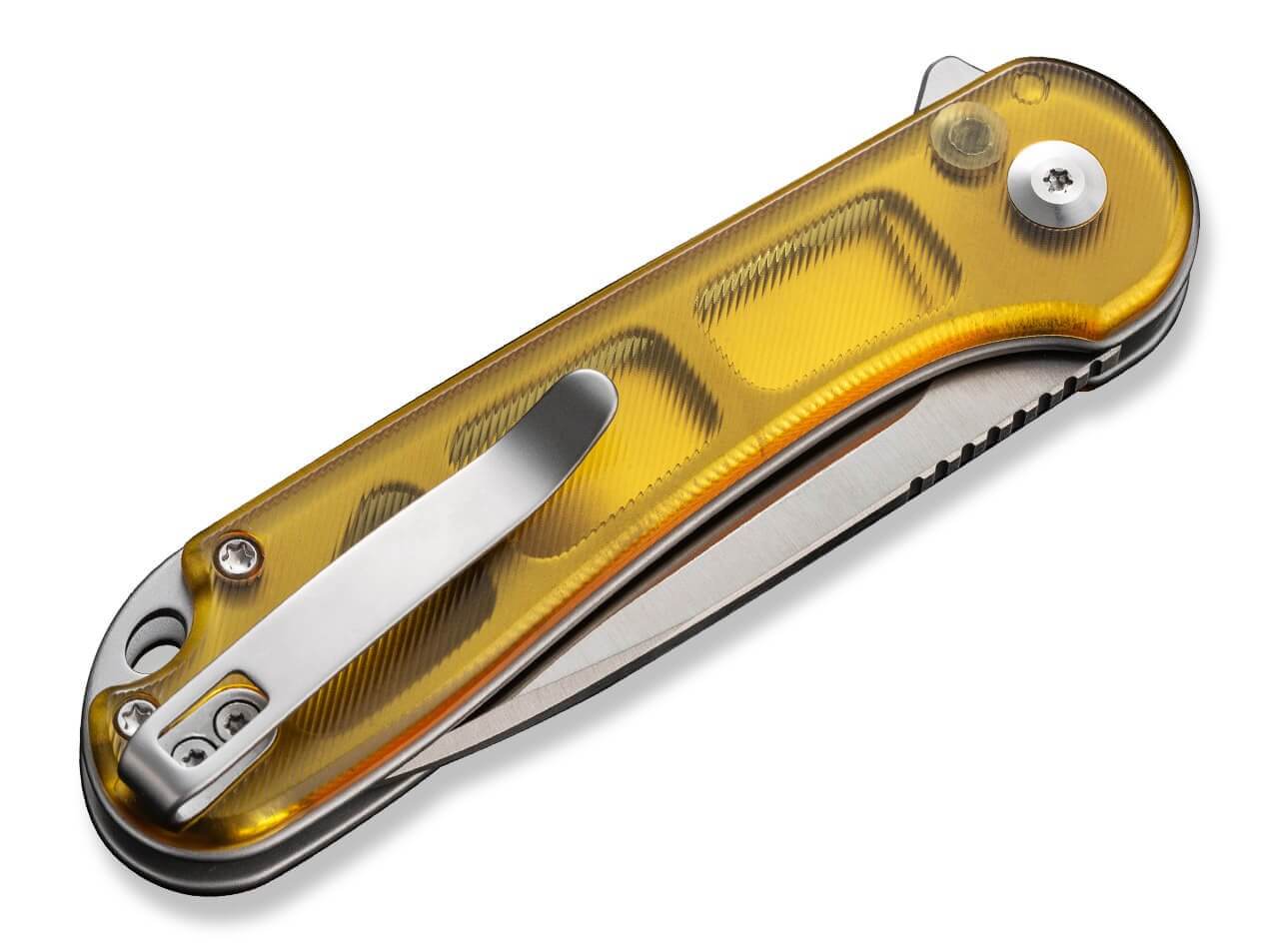 Button Lock Elementum II Ultem Amber