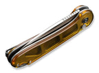 Button Lock Elementum II Ultem Amber