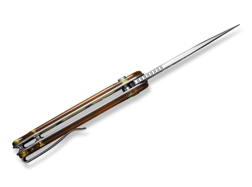 Button Lock Elementum II Ultem Amber