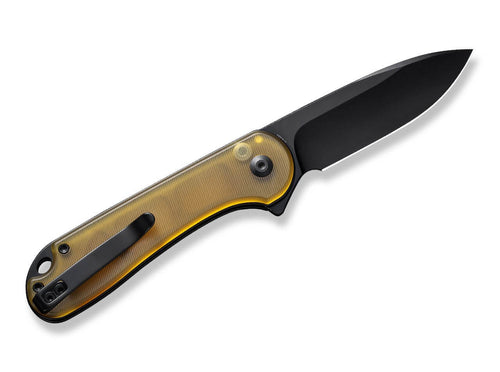Button Lock Elementum II Ultem Amber & Black