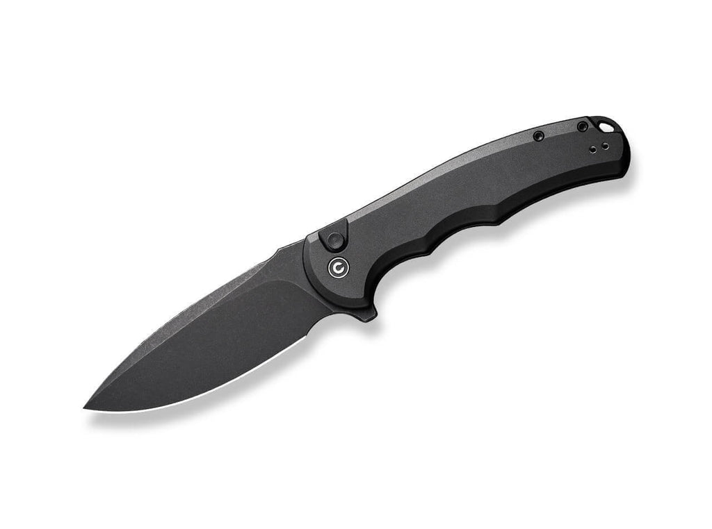 Button Lock Praxis Aluminum All Black
