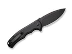Button Lock Praxis Aluminum All Black