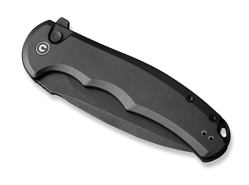 Button Lock Praxis Aluminum All Black