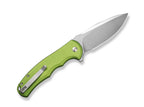 Button Lock Praxis Aluminum Green