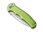 Button Lock Praxis Aluminum Green