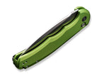 Button Lock Praxis Aluminum Green