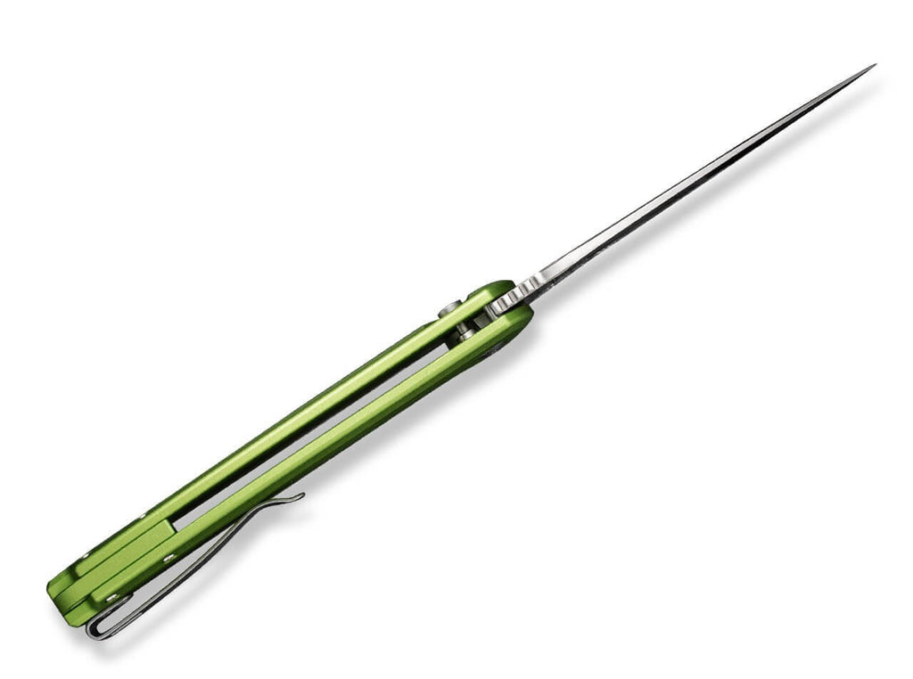 Button Lock Praxis Aluminum Green