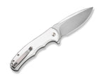 Button Lock Praxis Aluminum Silver
